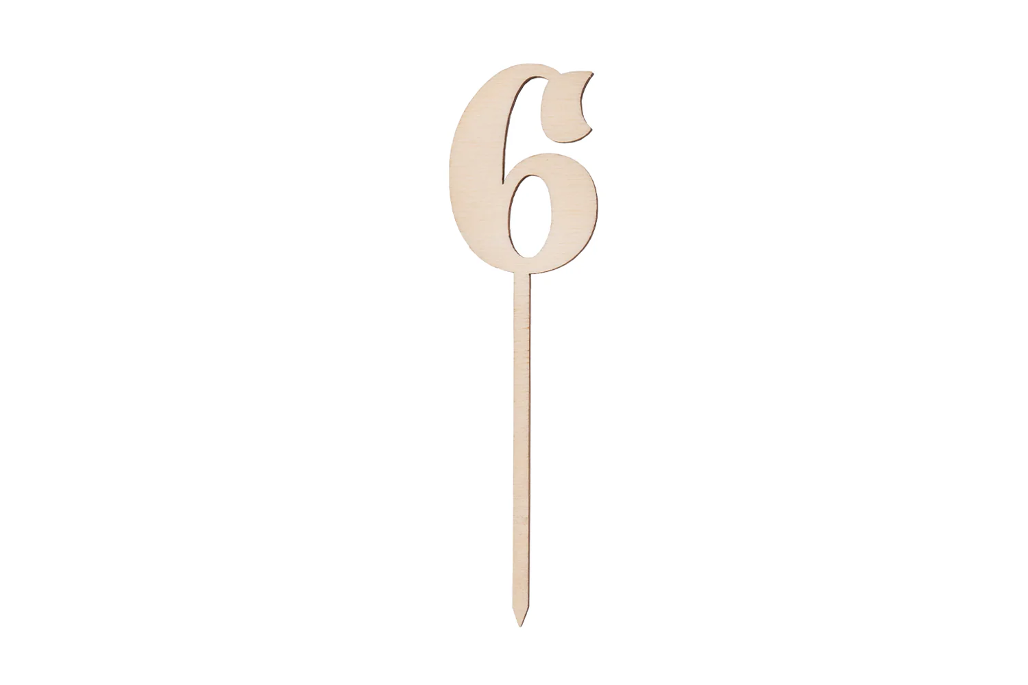 Sallys Cake Topper Zahlen - aus echtem Holz - Image 3