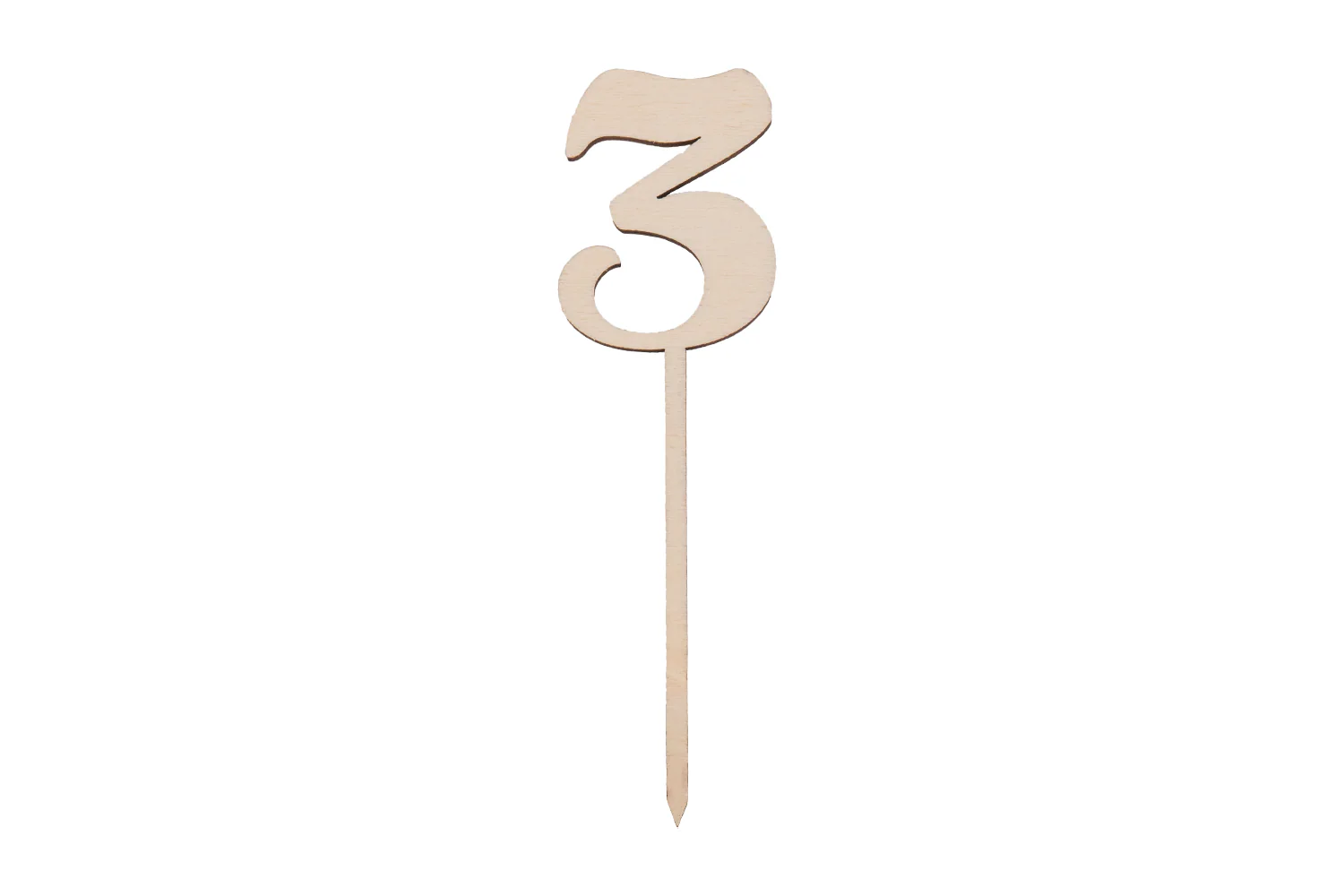 Sallys Cake Topper Zahlen - aus echtem Holz - Image 5