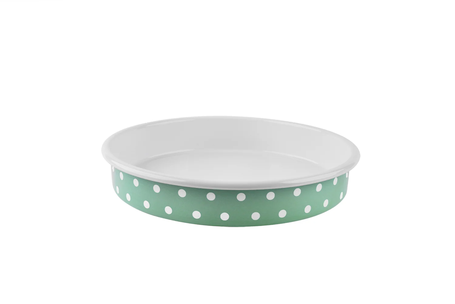 Sallys Emaille Ofenform - Ø28 cm gepunktet - Image 4