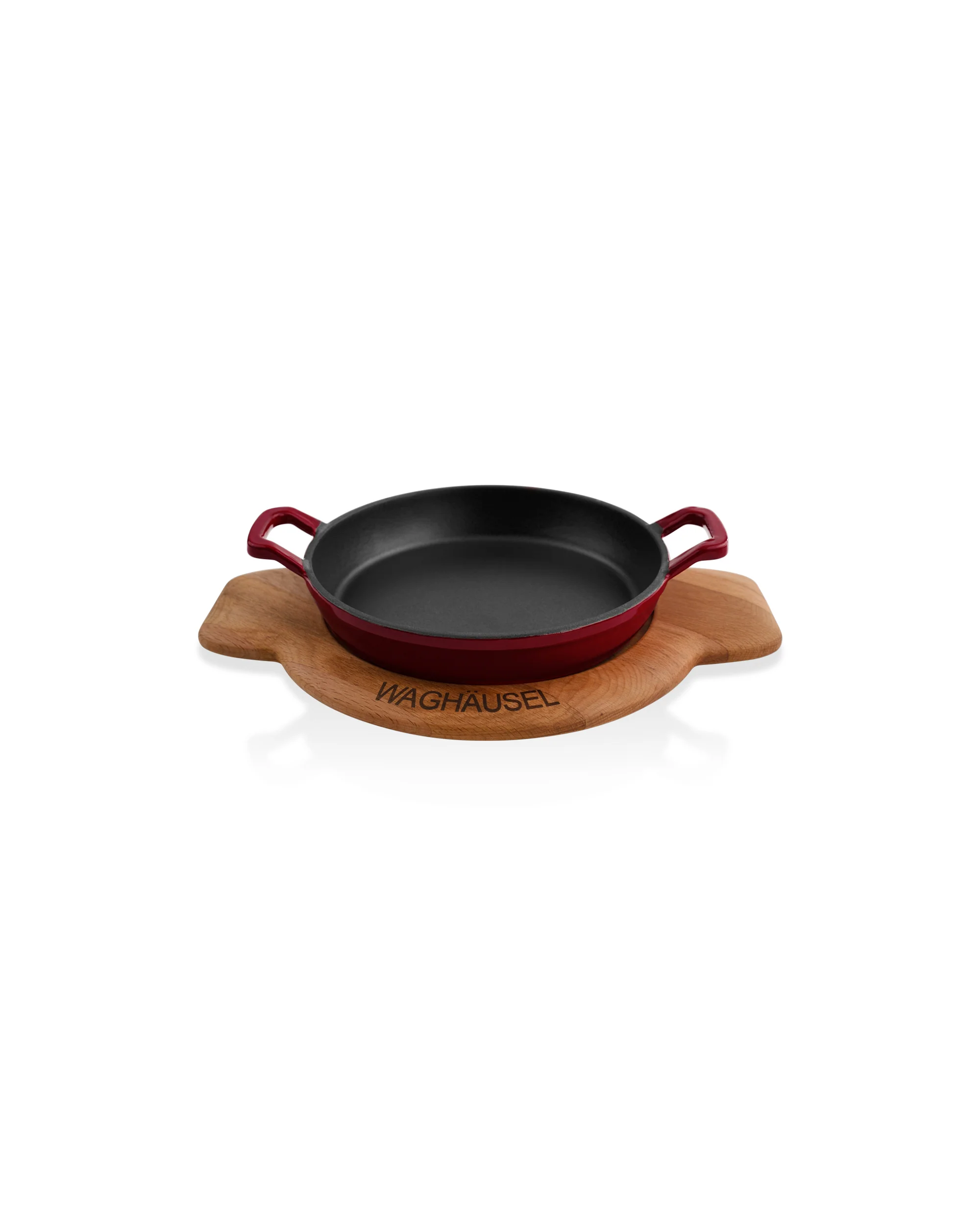Sallys Gusseisen - Servierpfanne rund Ø 20 cm - mit Echtholzuntersetzer - Image 7