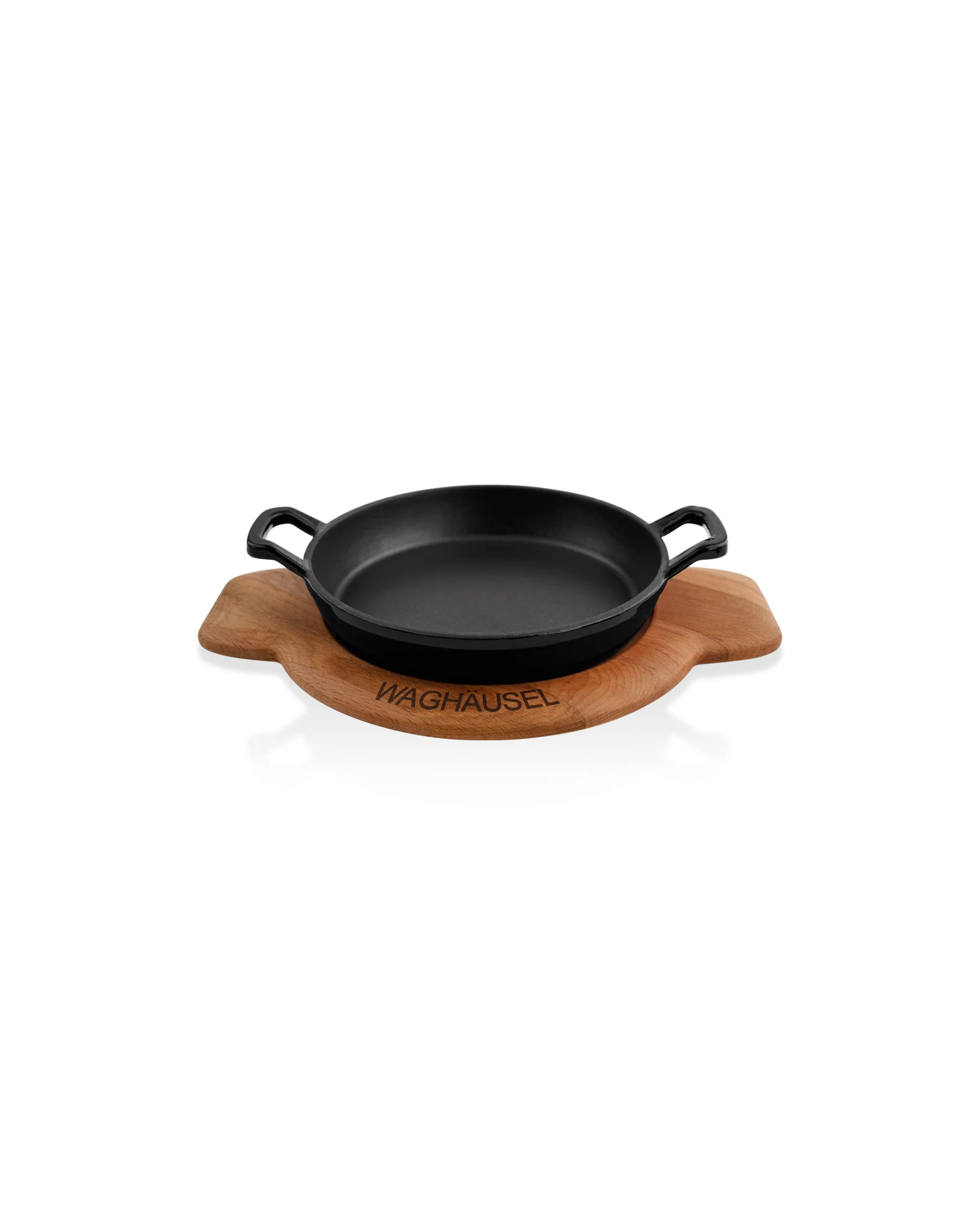 Sallys Gusseisen - Servierpfanne rund Ø 20 cm - mit Echtholzuntersetzer - Image 8